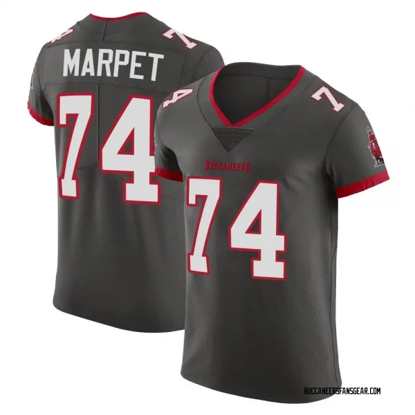 Men's Ali Marpet Tampa Bay Buccaneers Elite Pewter Alternate Vapor Jersey