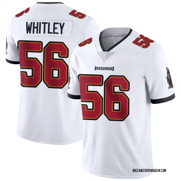 Men's Benton Whitley Tampa Bay Buccaneers Limited White Vapor Untouchable Jersey