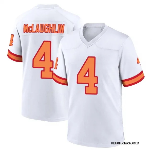 Men's Chase McLaughlin Tampa Bay Buccaneers Game White '76 Jersey