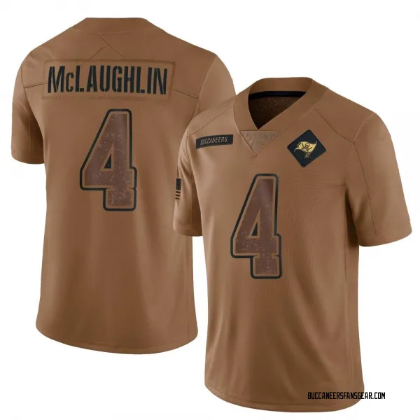Men's Chase McLaughlin Tampa Bay Buccaneers Limited Brown 2023 Salute To Service Jersey