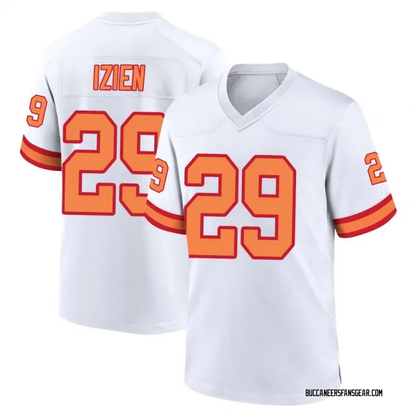 Men's Christian Izien Tampa Bay Buccaneers Game White '76 Jersey