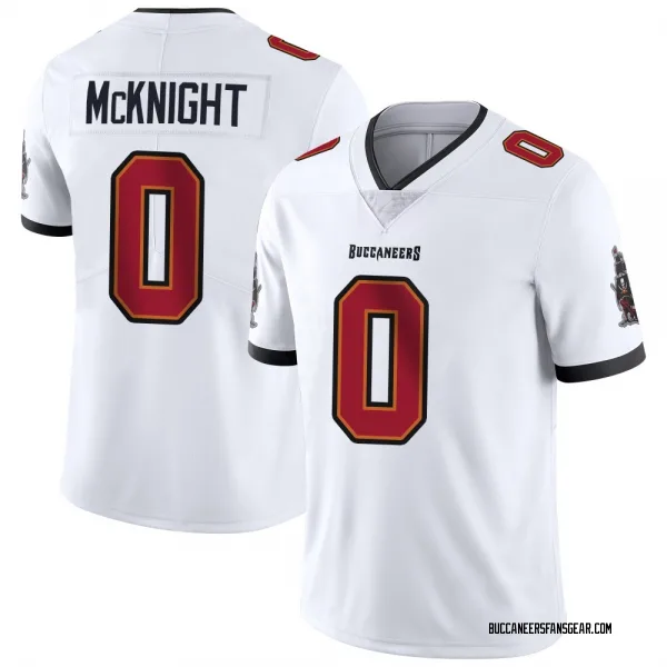 Men's Deshawn McKnight Tampa Bay Buccaneers Limited White Vapor Untouchable Jersey