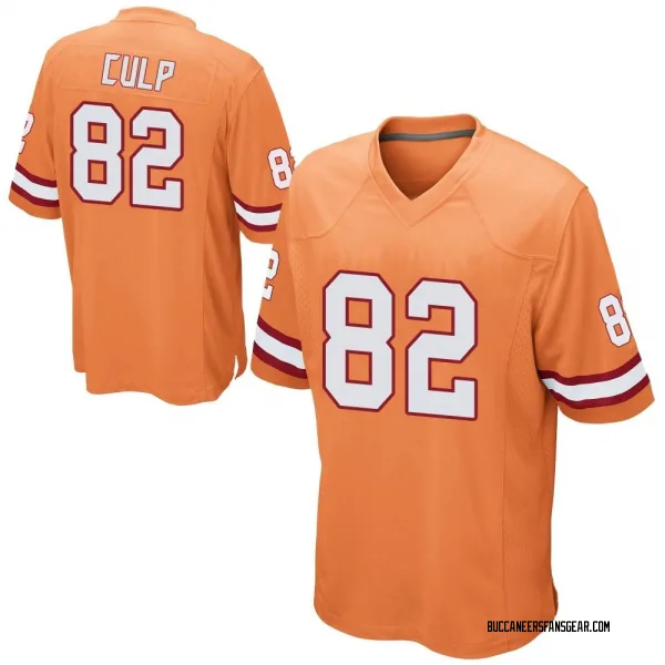 Men's Devin Culp Tampa Bay Buccaneers Game Orange Alternate Jersey