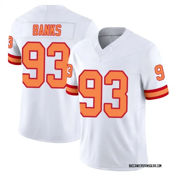 Men's Eric Banks Tampa Bay Buccaneers Limited White '76 Vapor F.U.S.E. Jersey