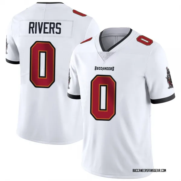 Men's Eric Rivers Tampa Bay Buccaneers Limited White Vapor Untouchable Jersey