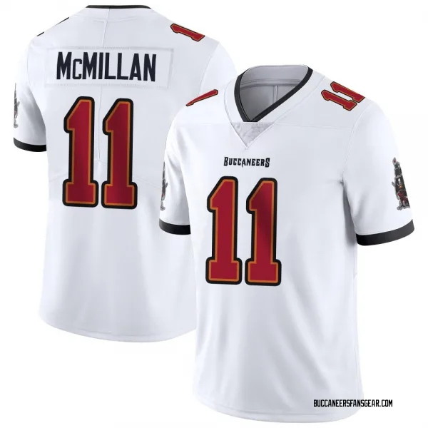 Men's Jalen McMillan Tampa Bay Buccaneers Limited White Vapor Untouchable Jersey