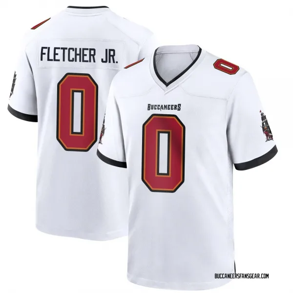 Men's Kenny Fletcher Jr. Tampa Bay Buccaneers Game White Jersey