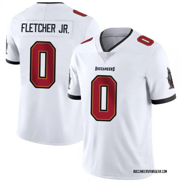 Men's Kenny Fletcher Jr. Tampa Bay Buccaneers Limited White Vapor Untouchable Jersey