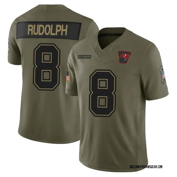 Men's Kyle Rudolph Tampa Bay Buccaneers Limited Olive 2025 Salute to Service Jersey