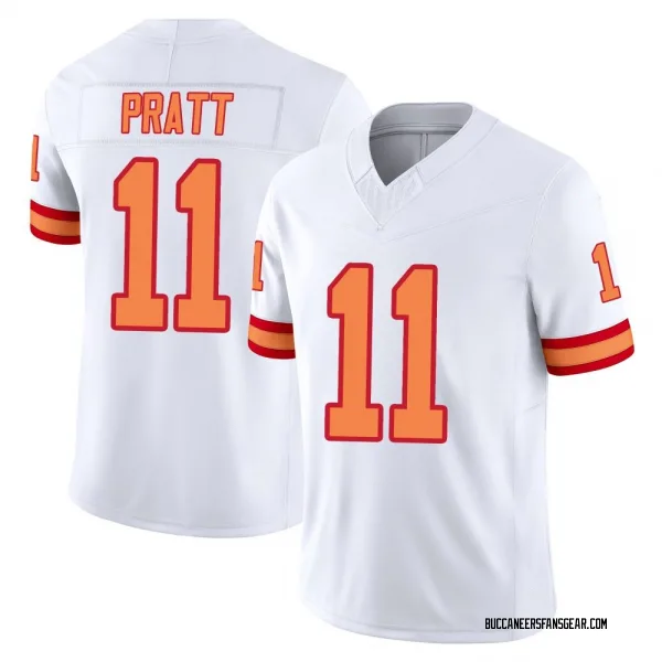 Men's Michael Pratt Tampa Bay Buccaneers Limited White '76 Vapor F.U.S.E. Jersey