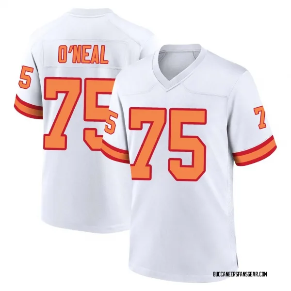Men's Raiqwon O'Neal Tampa Bay Buccaneers Game White '76 Jersey