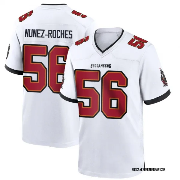 Men's Rakeem Nunez-Roches Tampa Bay Buccaneers Game White Jersey