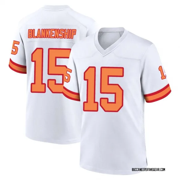 Men's Rodrigo Blankenship Tampa Bay Buccaneers Game White '76 Jersey