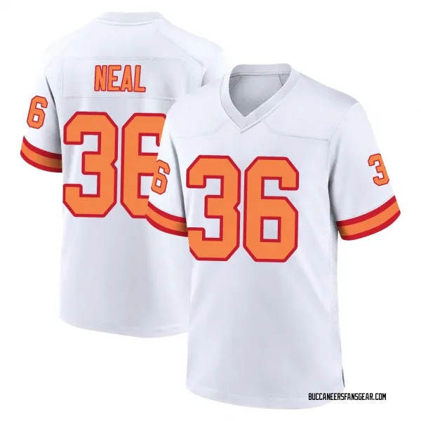 Men's Ryan Neal Tampa Bay Buccaneers Game White '76 Jersey