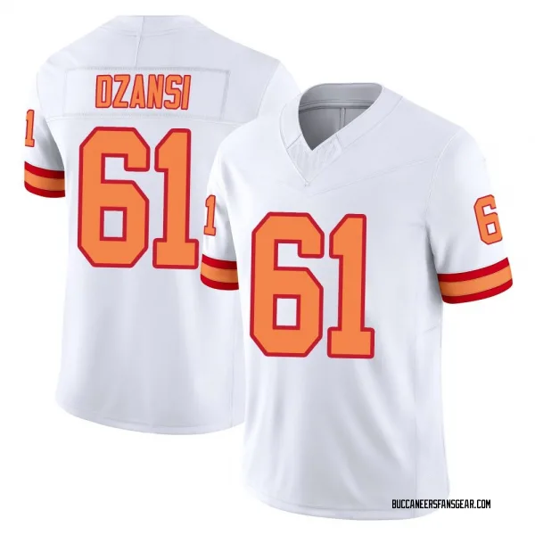 Men's Silas Dzansi Tampa Bay Buccaneers Limited White '76 Vapor F.U.S.E. Jersey