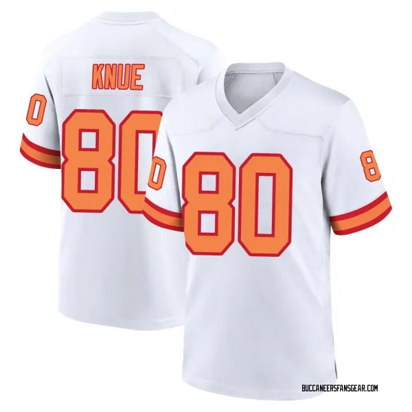 Men's Tanner Knue Tampa Bay Buccaneers Game White '76 Jersey