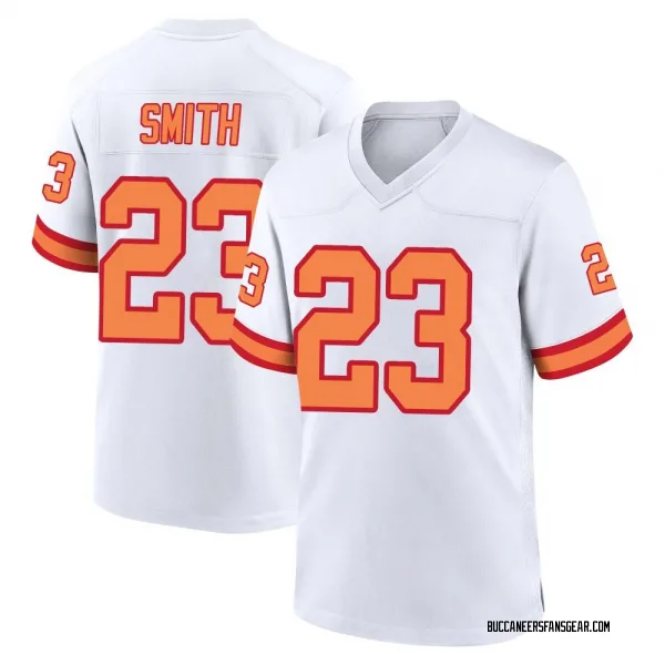 Men's Tykee Smith Tampa Bay Buccaneers Game White '76 Jersey