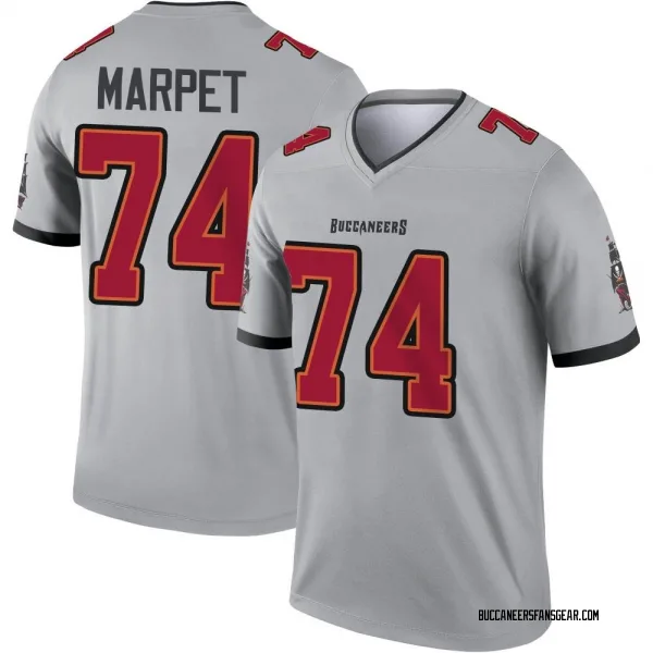 Youth Ali Marpet Tampa Bay Buccaneers Legend Gray Inverted Jersey
