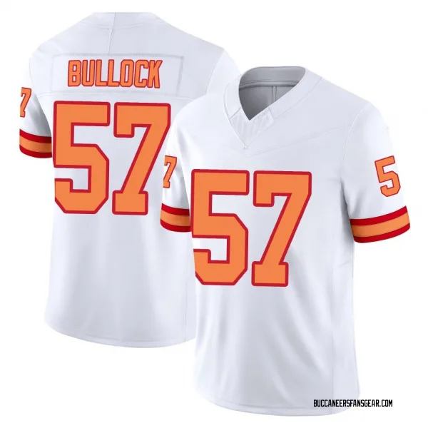 Youth John Bullock Tampa Bay Buccaneers Limited White '76 Vapor F.U.S.E. Jersey