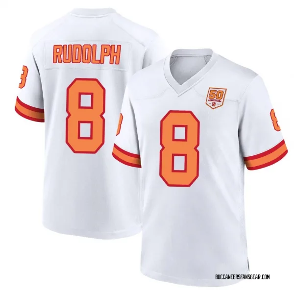 Youth Kyle Rudolph Tampa Bay Buccaneers Game White '76 50th Season Jersey