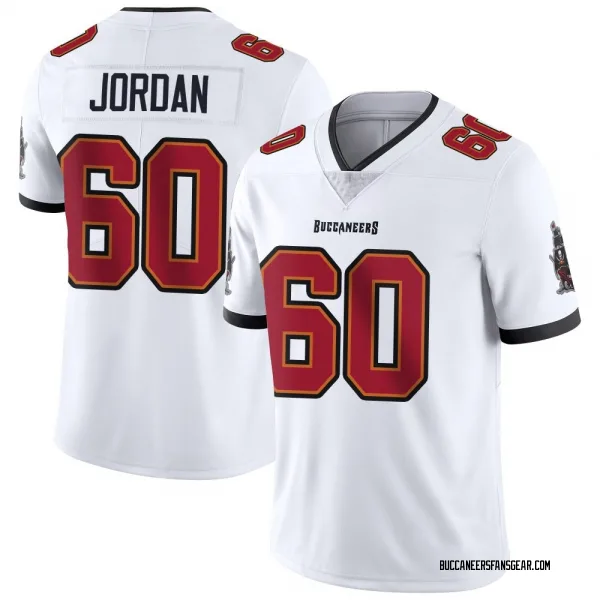 Youth Mike Jordan Tampa Bay Buccaneers Limited White Vapor Untouchable Jersey