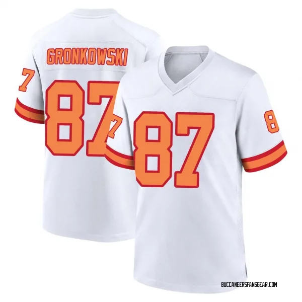Youth Rob Gronkowski Tampa Bay Buccaneers Game White '76 Jersey
