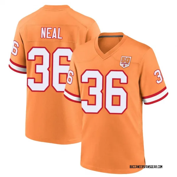 Youth Ryan Neal Tampa Bay Buccaneers Game Cream sicle 50th Season Jersey