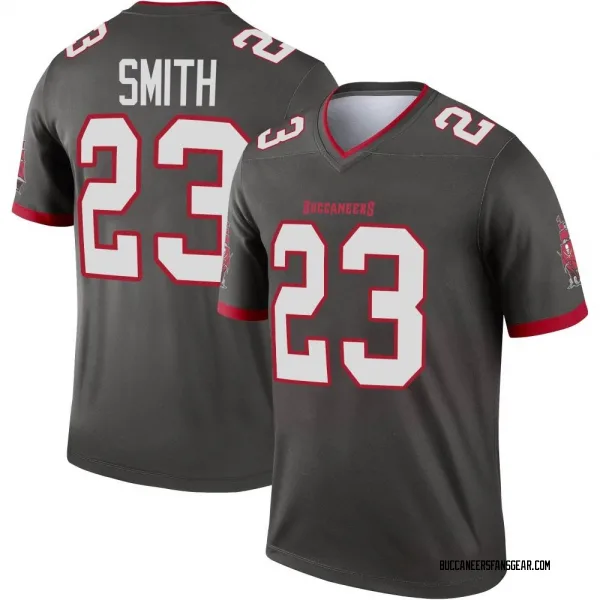 Youth Tykee Smith Tampa Bay Buccaneers Legend Pewter Alternate Jersey