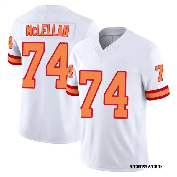 Youth Tyler McLellan Tampa Bay Buccaneers Limited White '76 Vapor F.U.S.E. Jersey